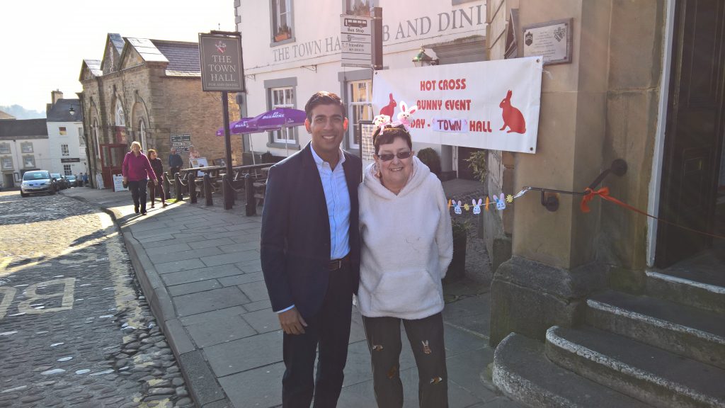 Rishi Sunak MP and Gwen